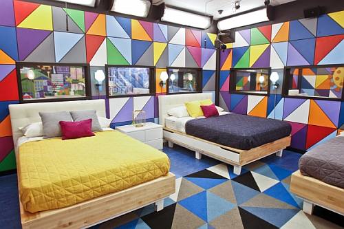 Big Brother 15 Colorful Bedroom picture