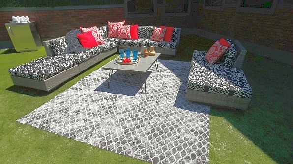Big Brother 19 Outdoor Lounche Corner picture