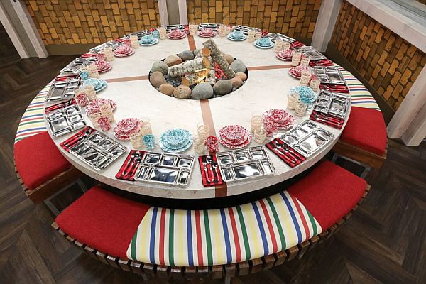 Big Brother 21 - Kitchen dining table picture